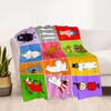 Moomin Family Adventure Blanket Durable Comfort Suitable for Bedding Chair Bed Four Seasons Multipurpose Stylish Decor