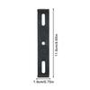Frameless License Plate Holder 4PCS Weather-Proof Frameless Tags Frame Car Plate Plate Car Rear Q0K4