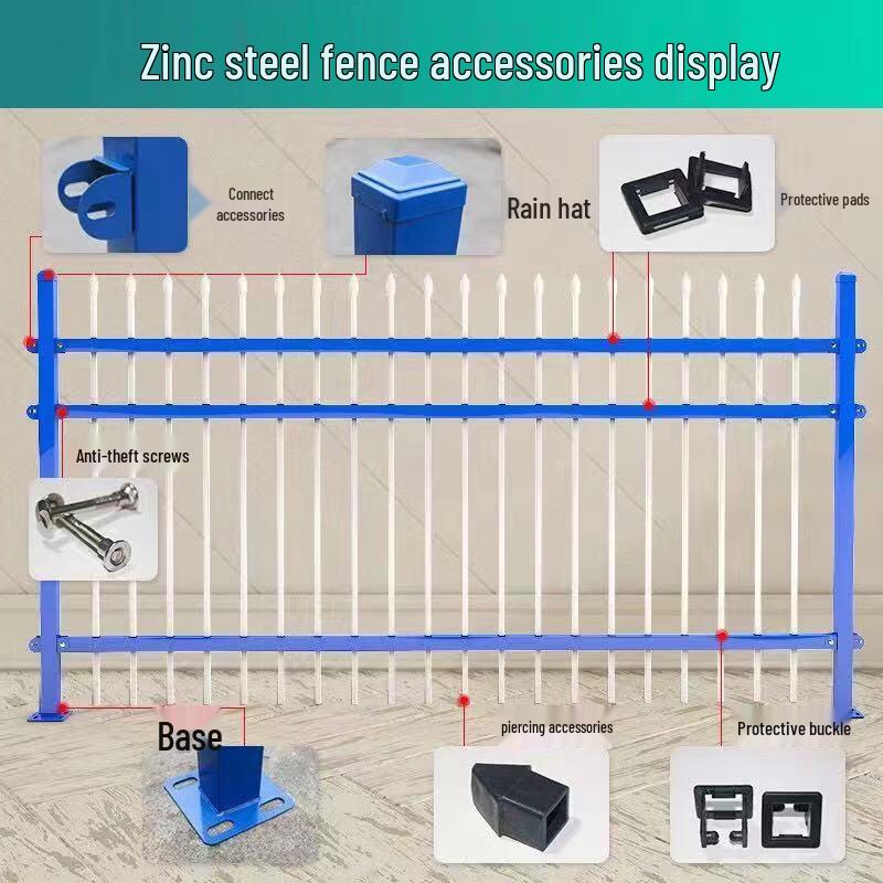 Normanchi Galvanized Steel Fence Post