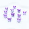 10Pcs Ceramic Cute Rabbit Ceramic Beads Rabbit Rabbit Shape Porcelain Bead  Necklace Accessories