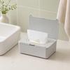 Wipes Dispenser, Refillable with Buckle-Sealed Cover Tissue Box, Dustproof Easy Pull Wipes Pouch Case for Bathroom