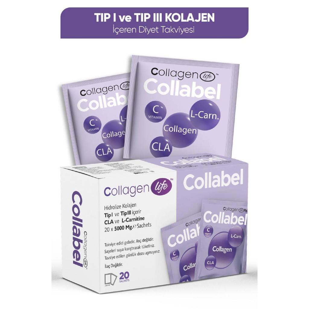 Тип 1 - Тип 3 Коллаген, L-карнитин, глюкоманнан, карамболь