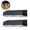 Solar Patio Lights Magnetic Wall Wash Light, Waterproof Outdoor Fence Lamp with RGB Corner & Warm White, 12H Battery, Easy Mount Pathway Lighting