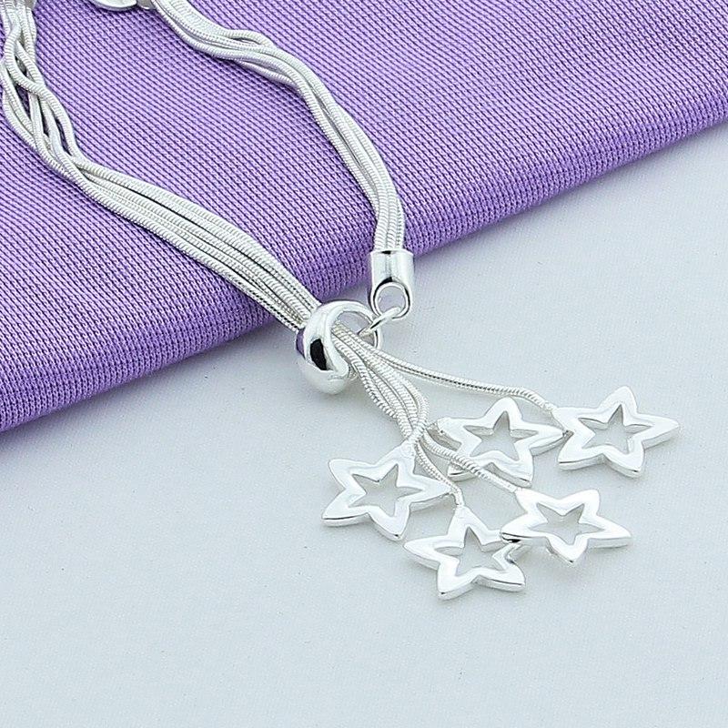 Браслет-звезда с пятью змеями, серебряные украшения