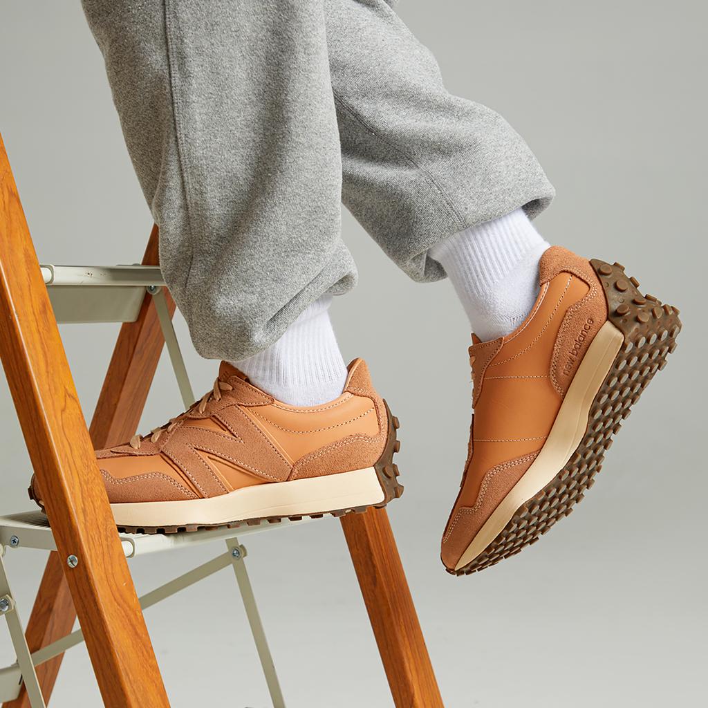 New Balance Кроссовки унисекс 327 Toast Tawny Birch Brown Apricot-Illusion MS327PL