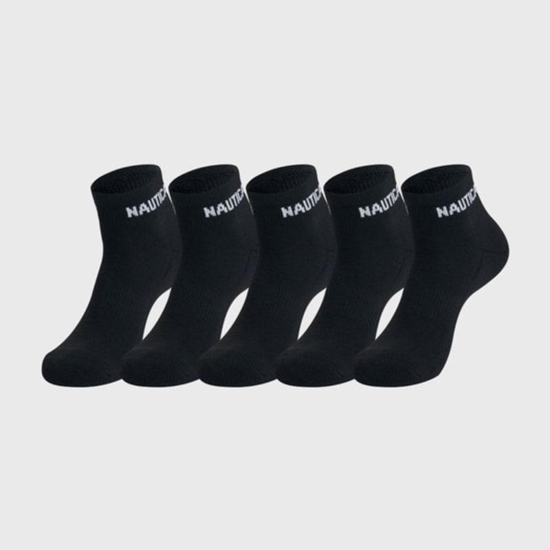 NAUTICA Фирменные подушечные носки с коротким рукавом, 5 пар