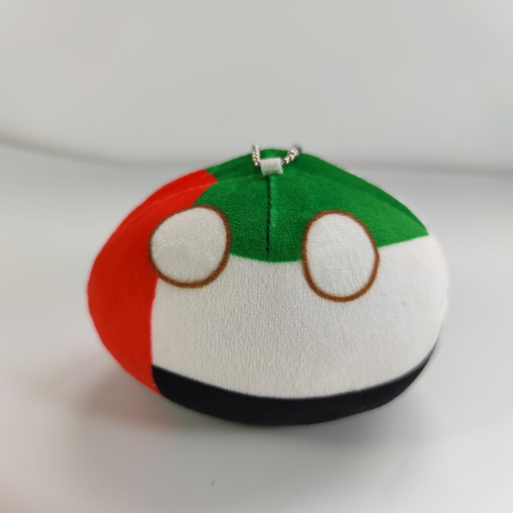 10cm Polandball Mini Plush Toy Kazakhstan Israel Palestine Iraq Egypt Countryball Anime Peripheral Gifts