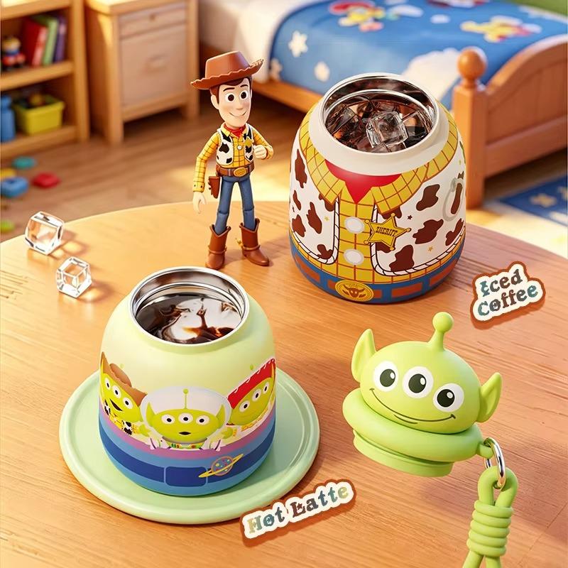 Disney Toy Story Children's Insulated Water Bottle, 316 Stainless Steel, Cartoon Water Bottle, Portable Outdoor Travel Mug, Gift.