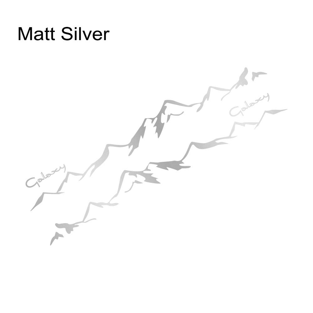 2PCS Car Stickers For Ford Galaxy MK1 MK2 Mk3 MK4 2 3 Tuning Accessories Auto Side Door Mountain Graphics Vinyl Film