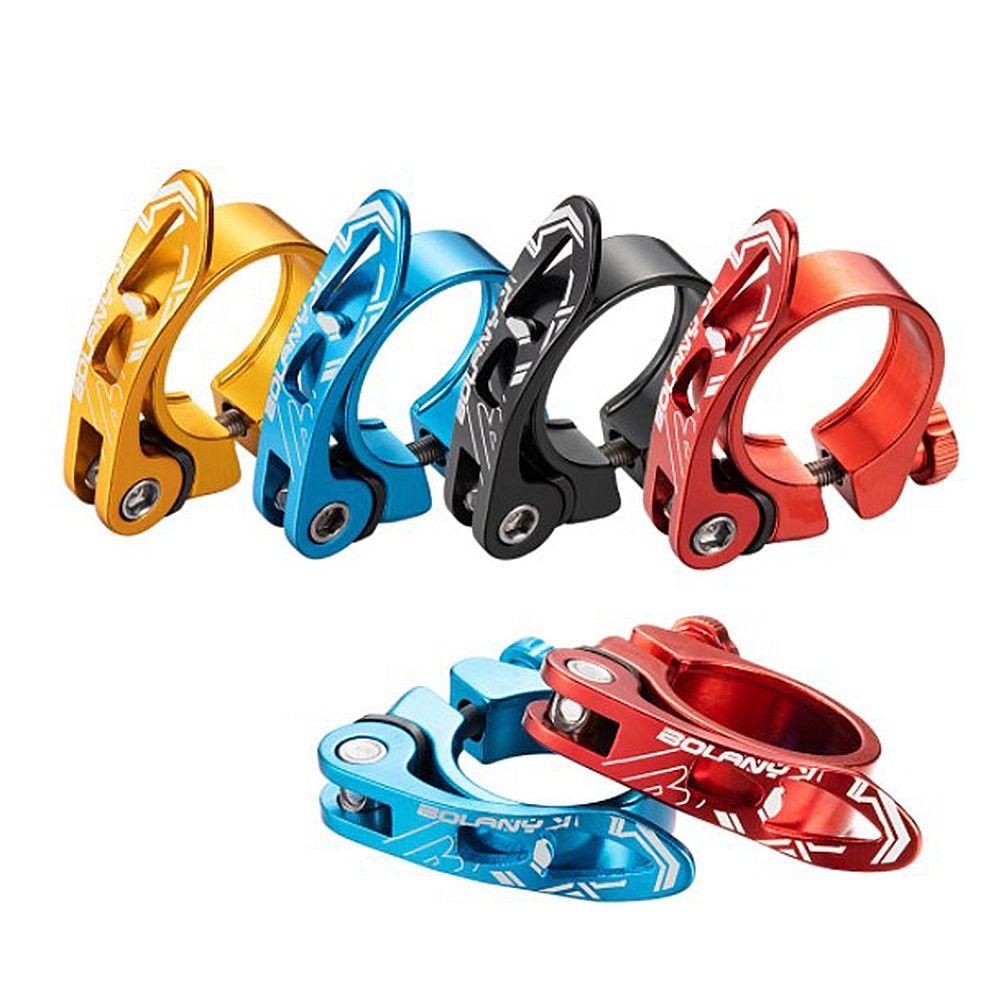 High Quality 31.8/34.9mm Road Bike Aluminium Bicycle Seatpost Clamps Quick Release Bike Seat Clamp