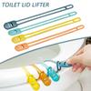 Toilet Seat Cover Lifter Lid Bowl Seat Lift Handle Bathroom Soft Toilet Holder