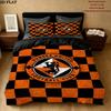 Dundee Fc Pattern Bedding uilt Set uilt Cover Pillowcase Home Decoration Birthday Gift (1 * duvet cover + 2 * pillowcase without core)