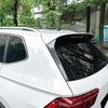 Задний боковой спойлер Крыло Защитная наклейка Чехол Для Volkswagen Tiguan Rline MK2 2017+ Вид под карбон / Глянцевый черный