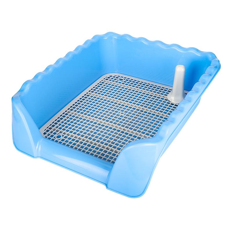 Собачий туалет Высокий бортик Защита от брызг мочи Разборка Легкая чистка Собачий горшок Питомец очень большая собака писсуар Собачий туалет