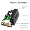 Адаптеры D-SUB 9Pin RS232 RS485 RS422 с крепежными винтами/гайками и простой установкой