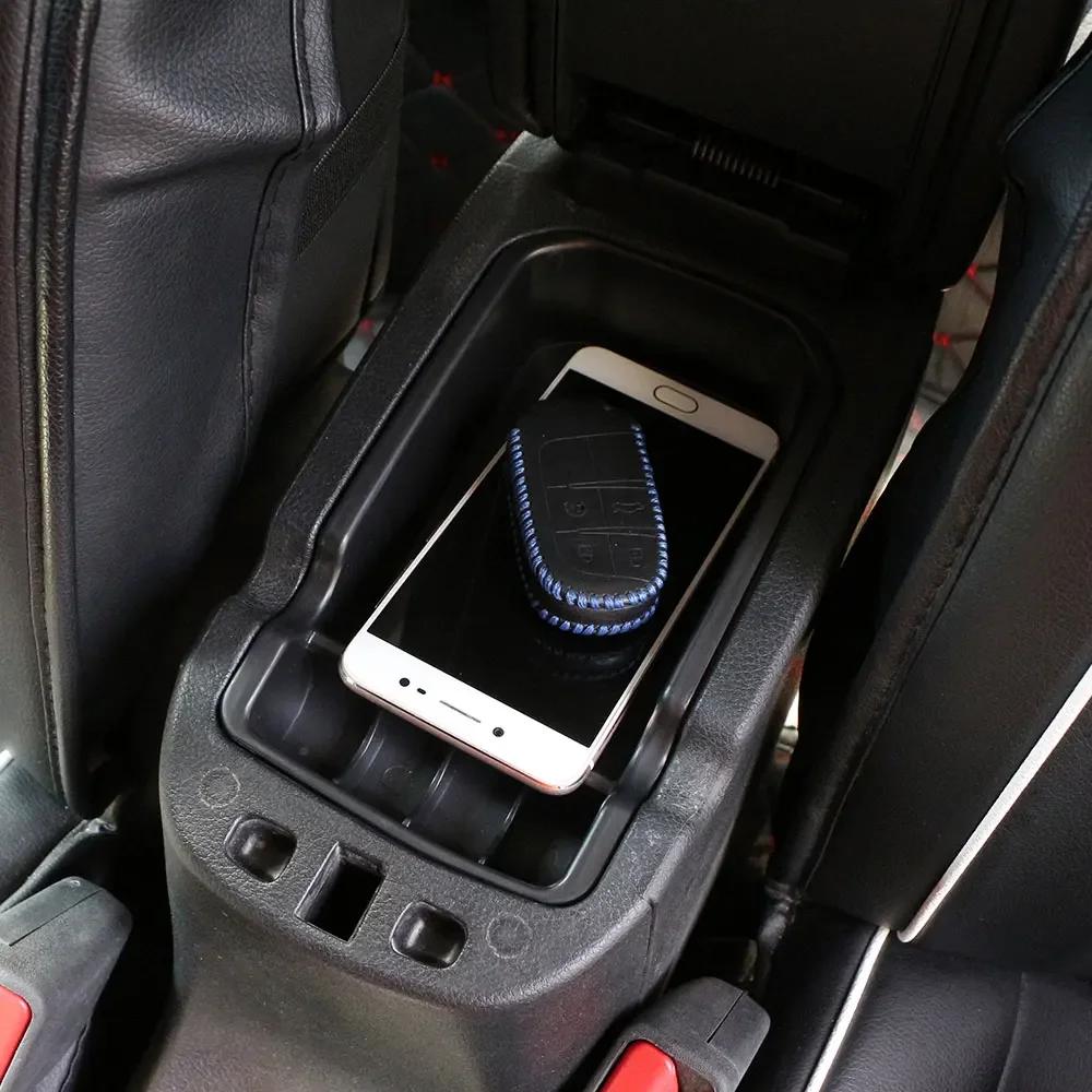 Car Armrest Box Storage Tray for Jeep Compass 2017 2018 2019 2020 Organzier Box Console Container Case Holder Accessories