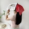 Printed Dot Print Scarf Colorful Polka Dot Silk Scarf Simple Hair Scarf  Female