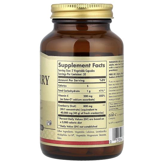 Cranberry Plus Ester-C®, 60 Vegetable Capsules