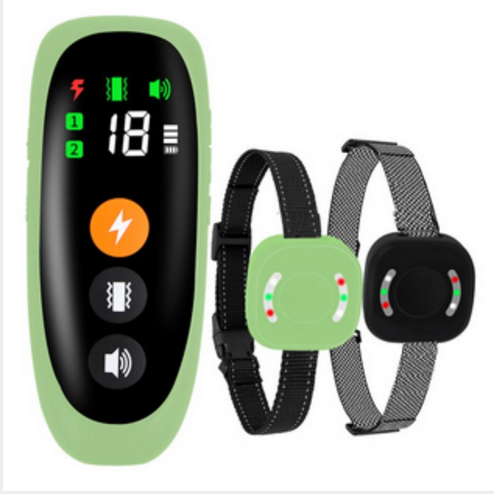 New 800m Electronic Dog Training Collar Remote Control Shock Collar Waterproof Anti Bark Dog Collar with Shock Vibration Sound
