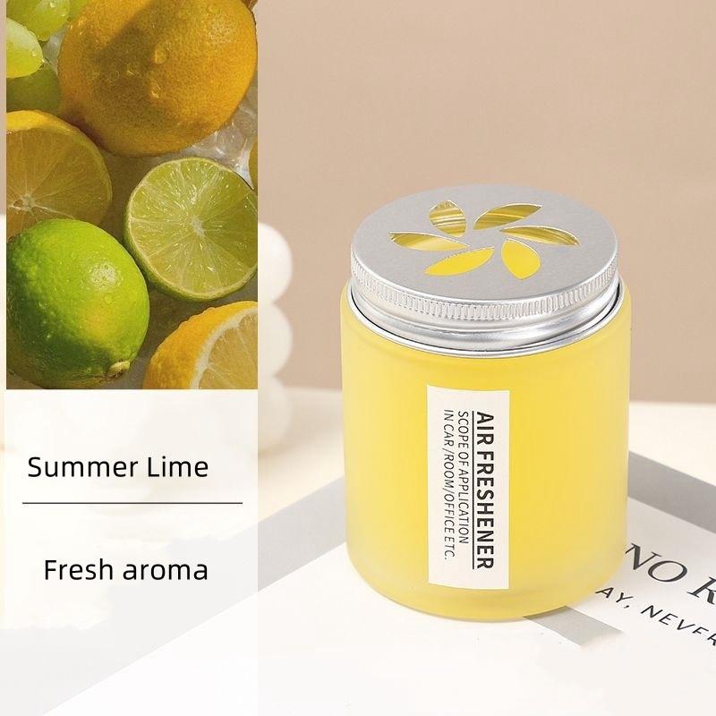 Автомобильный твердый ароматический крем