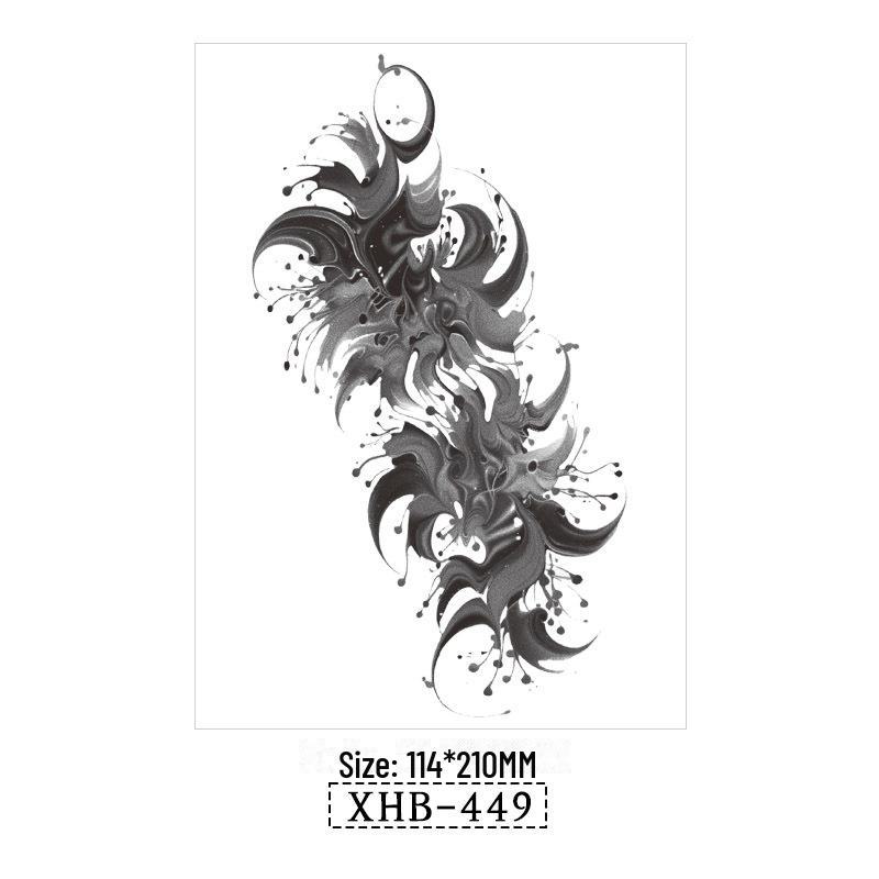 3D реалистичные временные татуировки-наклейки с изображением бабочек, тигров и змей