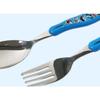 Leburn Hello Carbot 12 Basic Spoon + Fork, Mixed Colors, Korean Popular Tableware