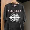 Классическая рубашка CREED BAND Унисекс Мужская S-5XL Унисекс Футболка
