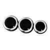 3Pcs/set Aluminum Alloy Car Air Conditioning AC Knob Heater Switch Button Knobs for Mitsubishi Triton 2006 - 2014 Accessories