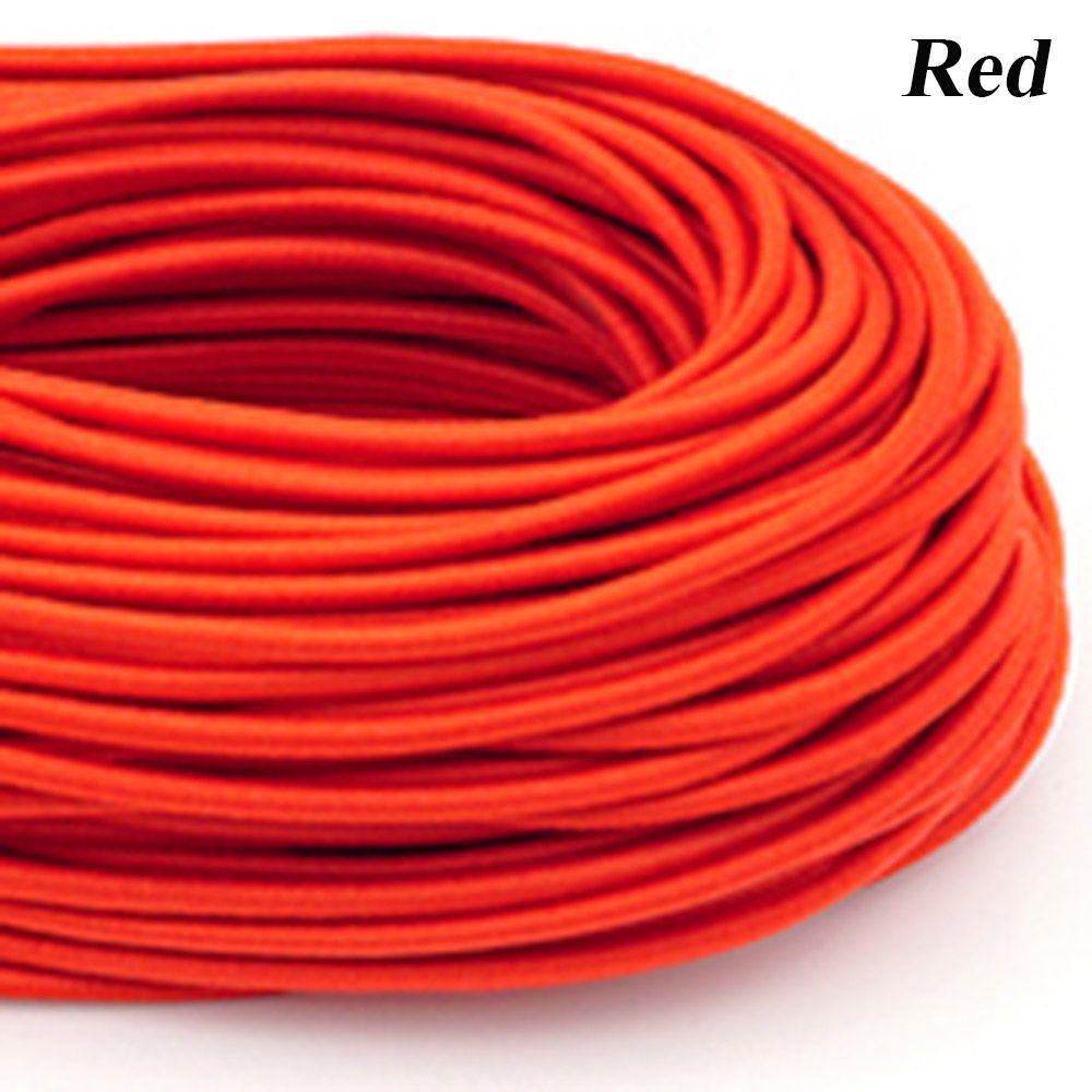3mm 10m Nylon DIY Line Craft Elastic Band Sewing Rope Round Rubber Colorful