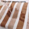 Полотенце для уборки с полосатым принтом, разноцветные полотенца для мытья лица, полотенца для рук в спортзале