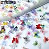 Mini Resin Butterflies Tiny Butterflies for Making Crafts Small Butterflies Figurines for DIY Micro Landscaping Decor Accessories