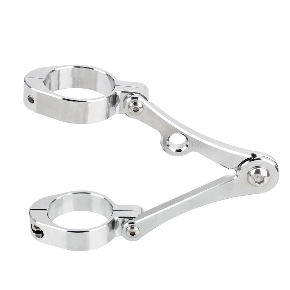 Зажим для крепления на вилке с ЧПУ 39 мм-41 мм, аксессуары для мотоциклов, держатель прожектора, универсальная фара для мотоцикла