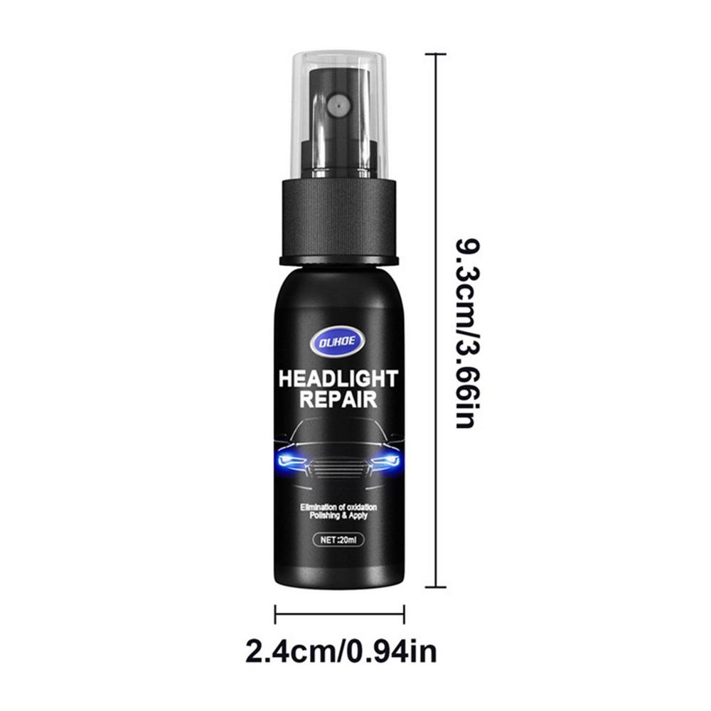 Восстановительная жидкость для автомобильных фар, удаляющая оксидную грязь, портативная жидкость для ремонта фар, жидкость для восстановления фар автомобиля