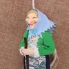 New Good Luck Kitchen Witch Doll Charm Home Charming Witch Doll Handmade Witch Doll Home and Halloween Decoration