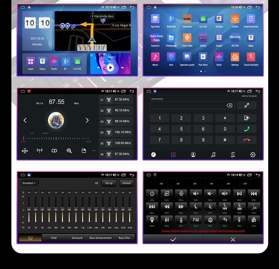 Mitsubishi Outlander 05-11 Android Smart Navigation with Wireless CarPlay