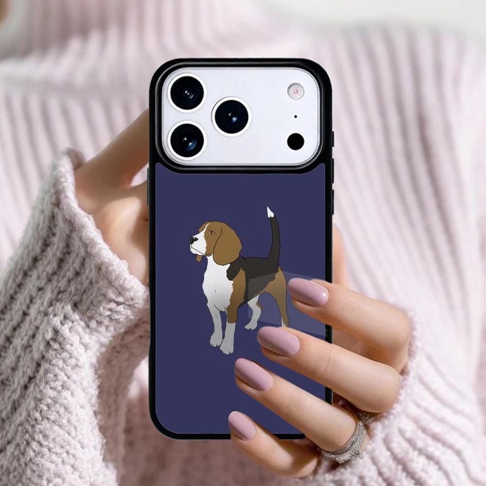 Милый Бигль Чехол для Телефона для Apple iPhone 17 Air 16E 15 14 Plus 13 12 11 Pro Max Mini Funda Чехол