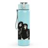 1PC Three Female Group 750ml sports water bottle leakproof straw lid outdoor office home