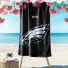 Philadelphia Eagles Print Beach Towel, Large Soft Quick Dry Towel for Beach Camping Swimming