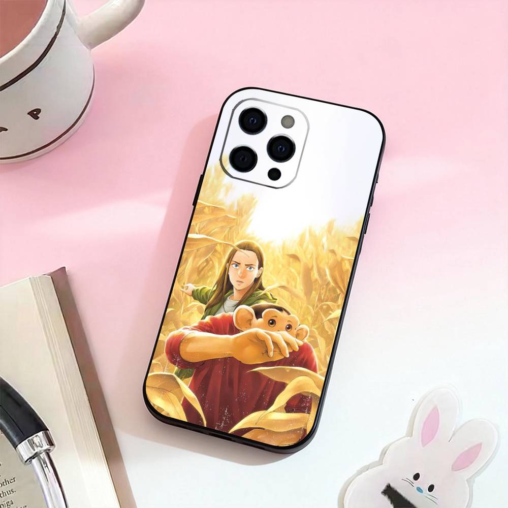 Аниме Т-Инцидент Дарвина Чехол для телефона для iPhone 17,16,15,14,13,12,11 Plus,Pro Max, Мягкий силиконовый черный чехол