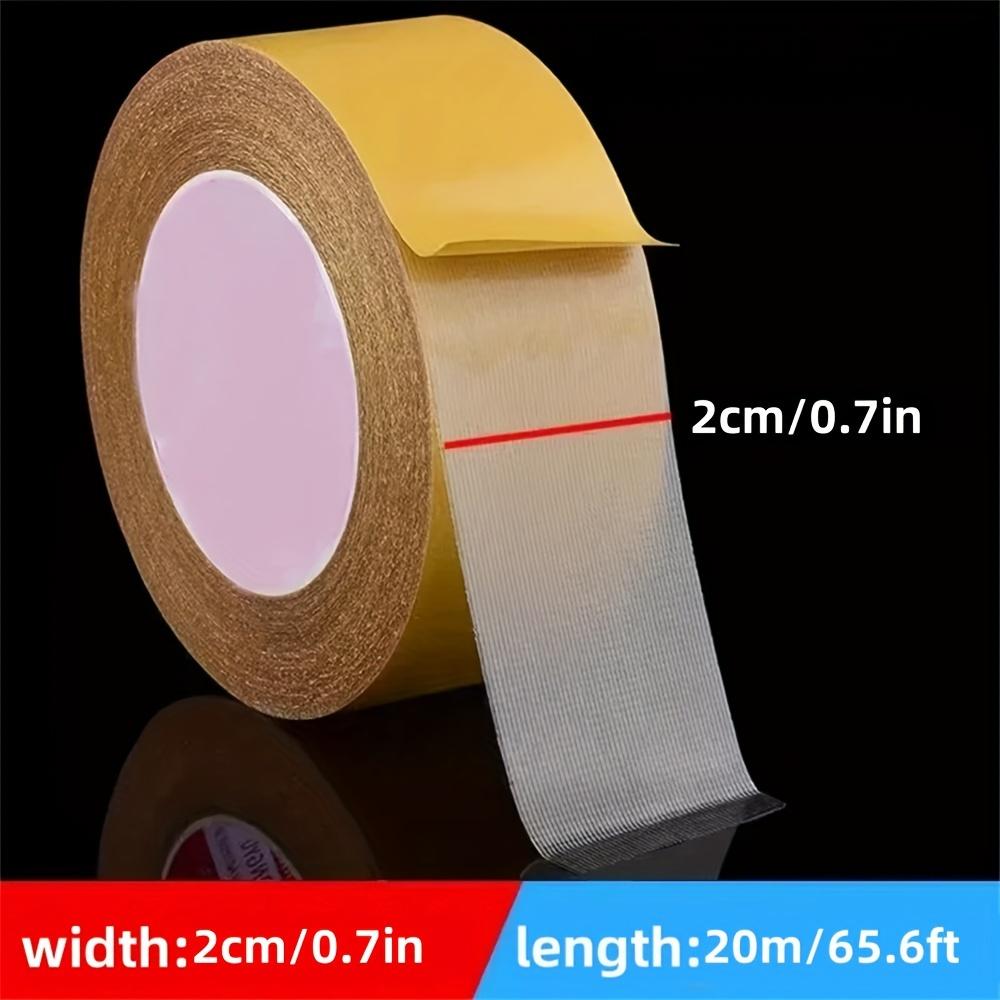 Heavy-Duty Double-Sided Tape,=Super Strong Adhesive With Fiberglass Mesh For Walls & Glass, Waterproof Transparent Mounting Tape KTY
