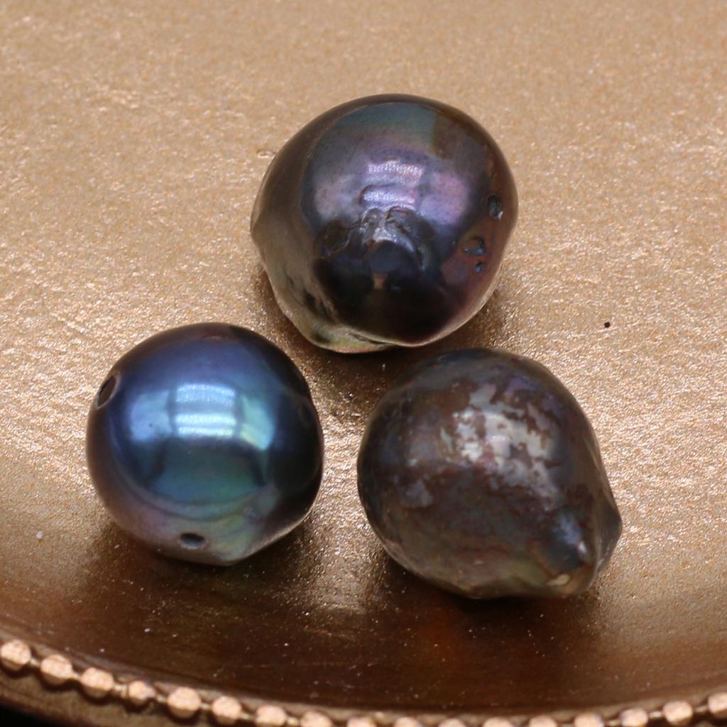 3Pcs Lot Natural Freshwater Pearls Irregular Loose Pearl Beads for Jewelry Making DIY Necklace Bracelet Earrings Accessories