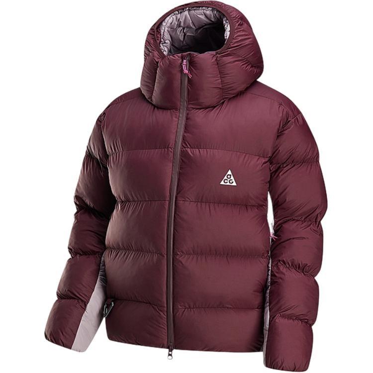 Nike Женская красная пуховая куртка-пальто ACG FZ6762-652