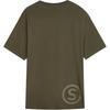 Puma Ss25 S Ss Gf Round Neck Casual Fashion Versatile Short Sleeve T-Shirt Unisex Tops Olive-Green 631252-81