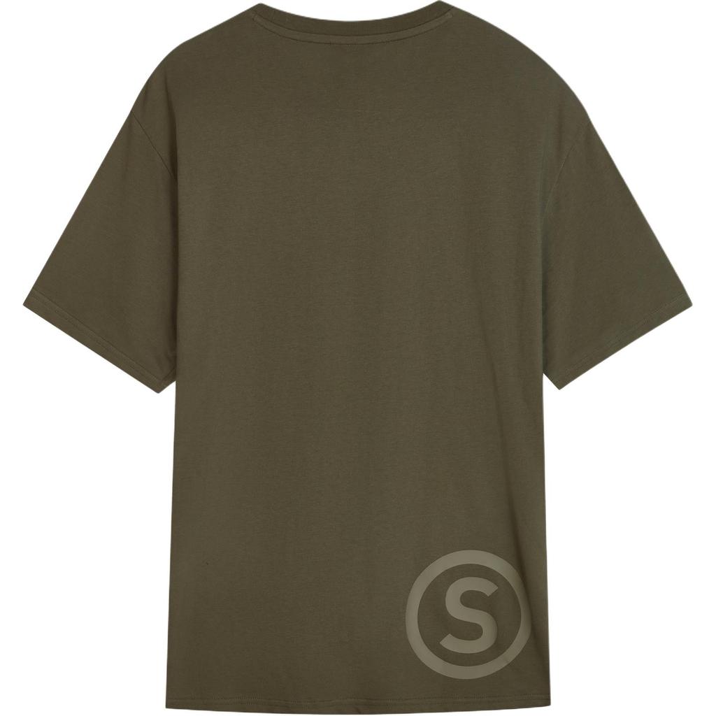 Puma Ss25 S Ss Gf Round Neck Casual Fashion Versatile Short Sleeve T-Shirt Unisex Tops Olive-Green 631252-81