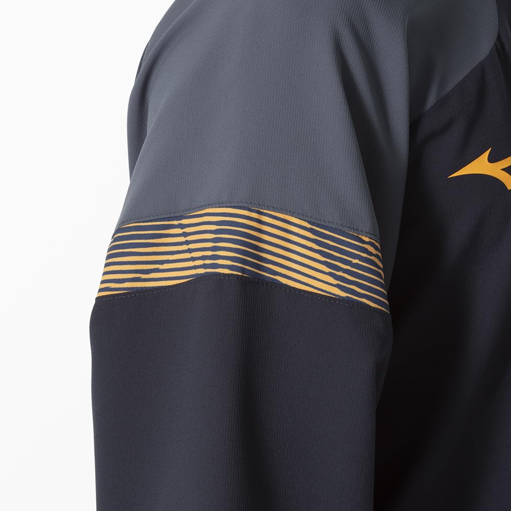 Tennis Badminton Training Cross Jacket Dynamotion Fit Jersey Unisex 62JCB010 Deep Navy L [Mizuno]