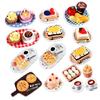 Pastries Pastry Plate Model For Miniature Dollhouses Scene Easy To Clean Surfaces Safe For Children