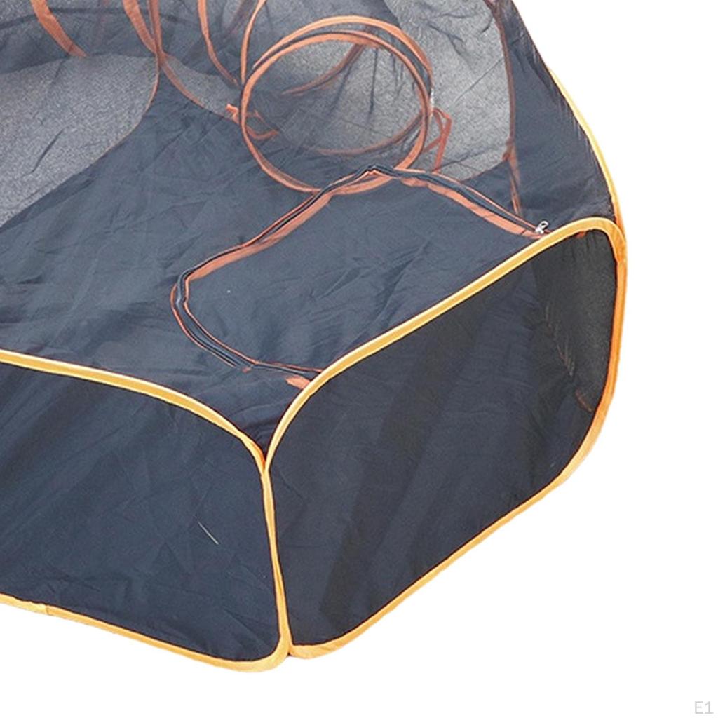 Cat Tunnel Toys Interactive Indoor Cats Portable Cage Outside Play Tent and