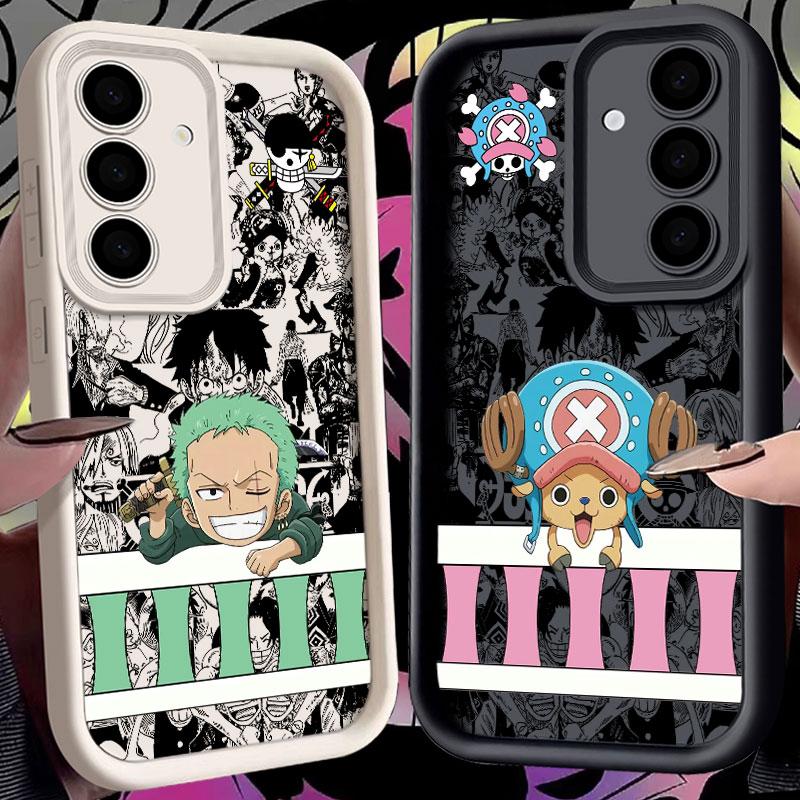 Чехол для телефона с аниме One P-Pieces Зоро для Samsung S26 S25 S24 S23 S21 S20 Ultra Шанкс для Galaxy S25 S24 FE S26 Plus Силиконовый чехол