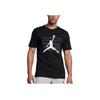 Jordan Повседневная спортивная дышащая футболка с коротким рукавом для мужчин, топы, черная 944221-010