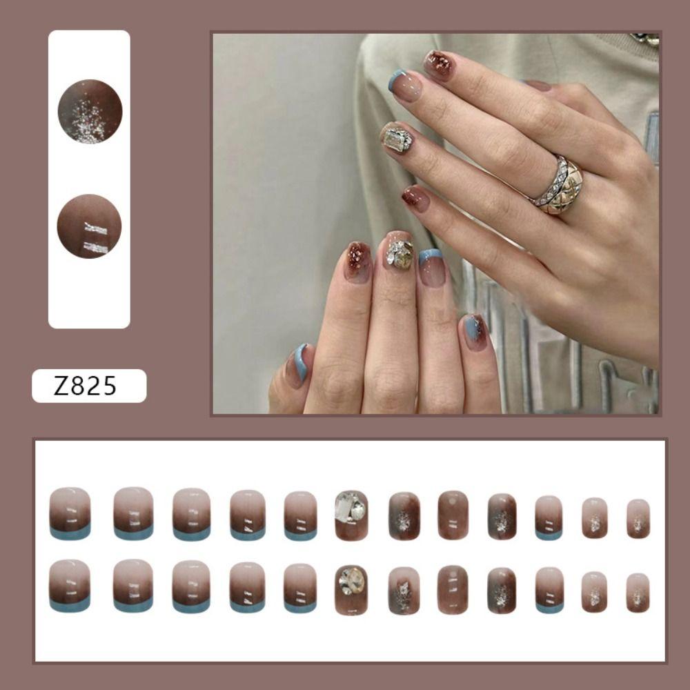 Love False Nails French Nail Tips Fashion Fake Nails  for Salon